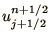 $\displaystyle u_{j+{\mathchoice{{\textstyle{\frac12}}}{{\textstyle{\frac12}}}{{...
...c12}}}{{\textstyle{\frac12}}}{{\scriptstyle{1/2}}}{{\scriptscriptstyle{1/2}}}}}$