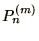 $P_{n}^{(m)}$