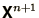 $\bss{X}^{n+1}$