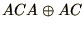 $ACA \oplus AC$