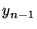 $y_{n-
1}$